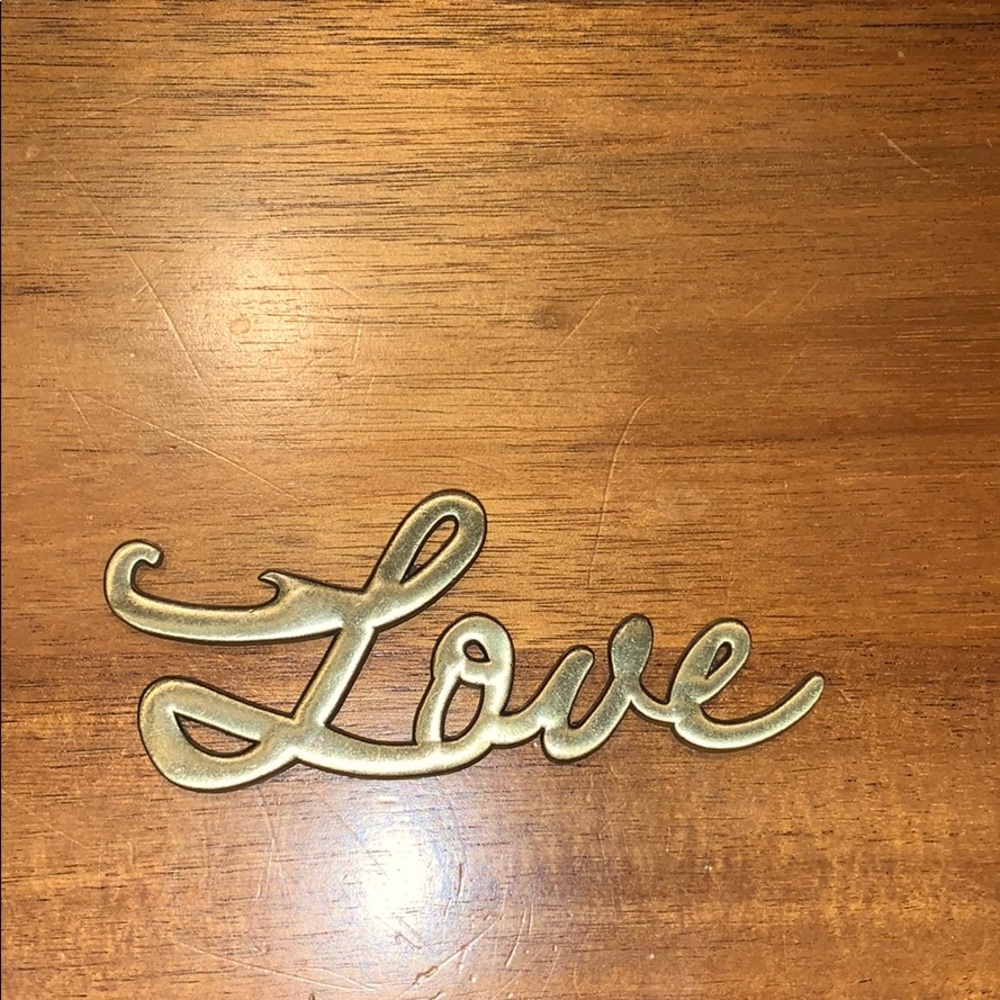 Metal Rustic “Love” bottle openers!!